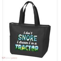 I Don't Snore I Dream I'm A Tractor Tote Bag thumb 3