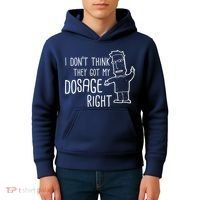 I Don't Think They Got My Dosage Right Kids Hoodie thumb 4