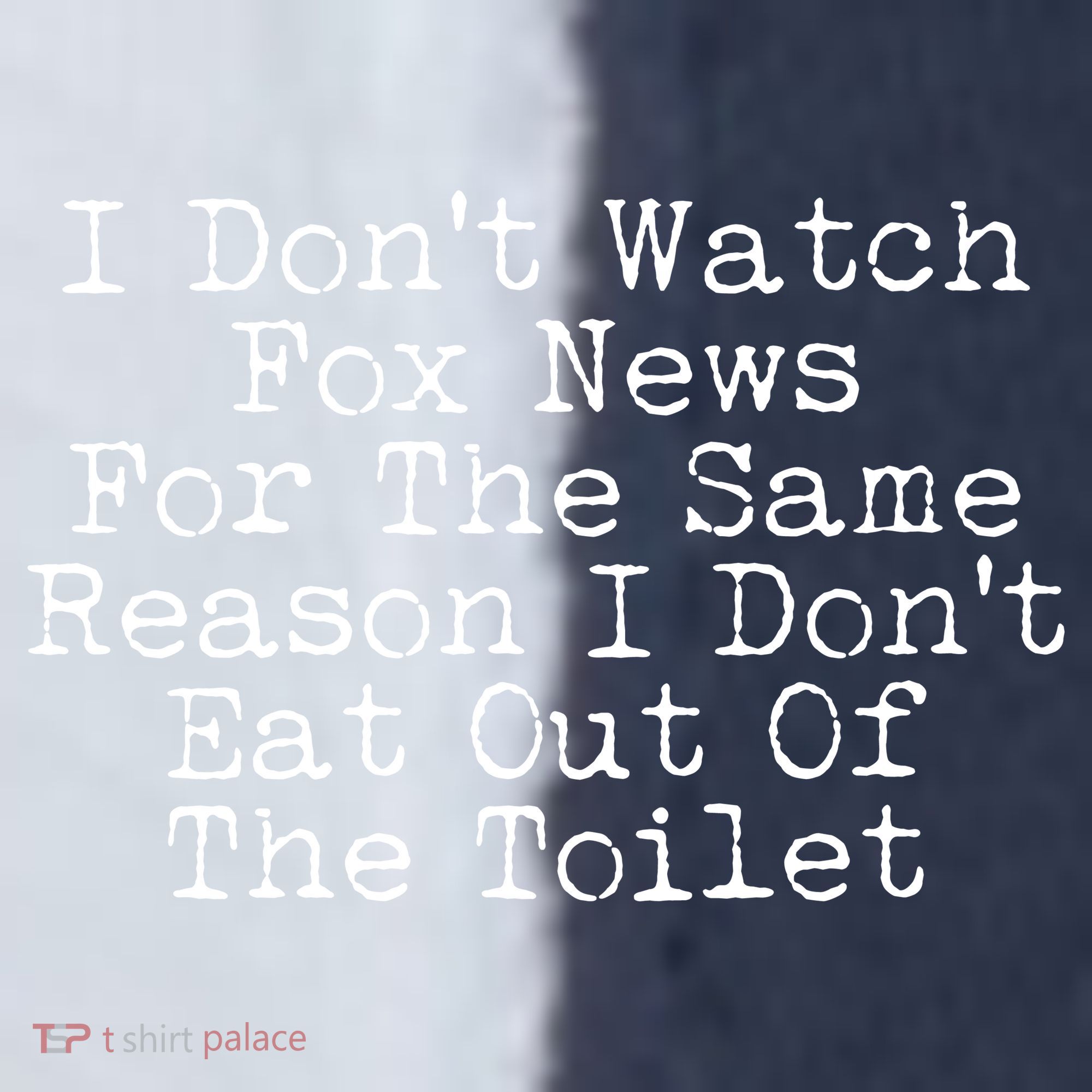 I Don't Watch Fox News Funny Political Sport-Tek Competitor United Soccer Jersey