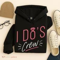 I Do's Crew Bridal Hoodie thumb 4