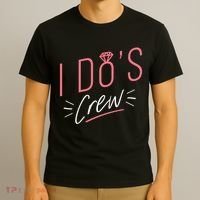 I Do's Crew Bridal T-Shirt thumb 3