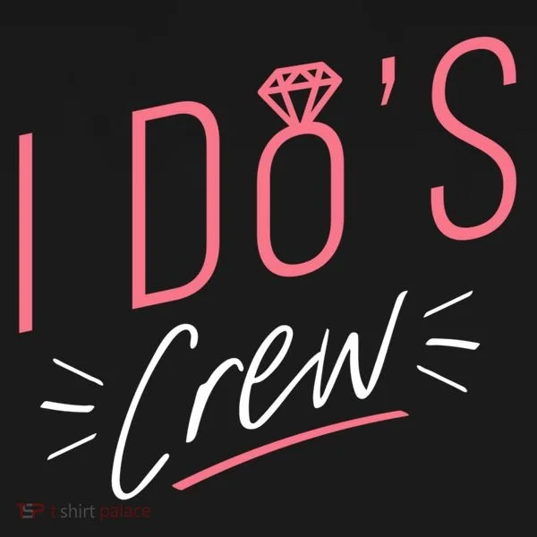 I Do's Crew Bridal Bucket Hat
