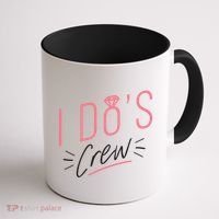 I Do's Crew Bridal Coffee Mug thumb 1