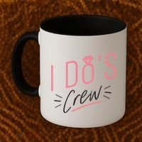 I Do's Crew Bridal Coffee Mug thumb 2