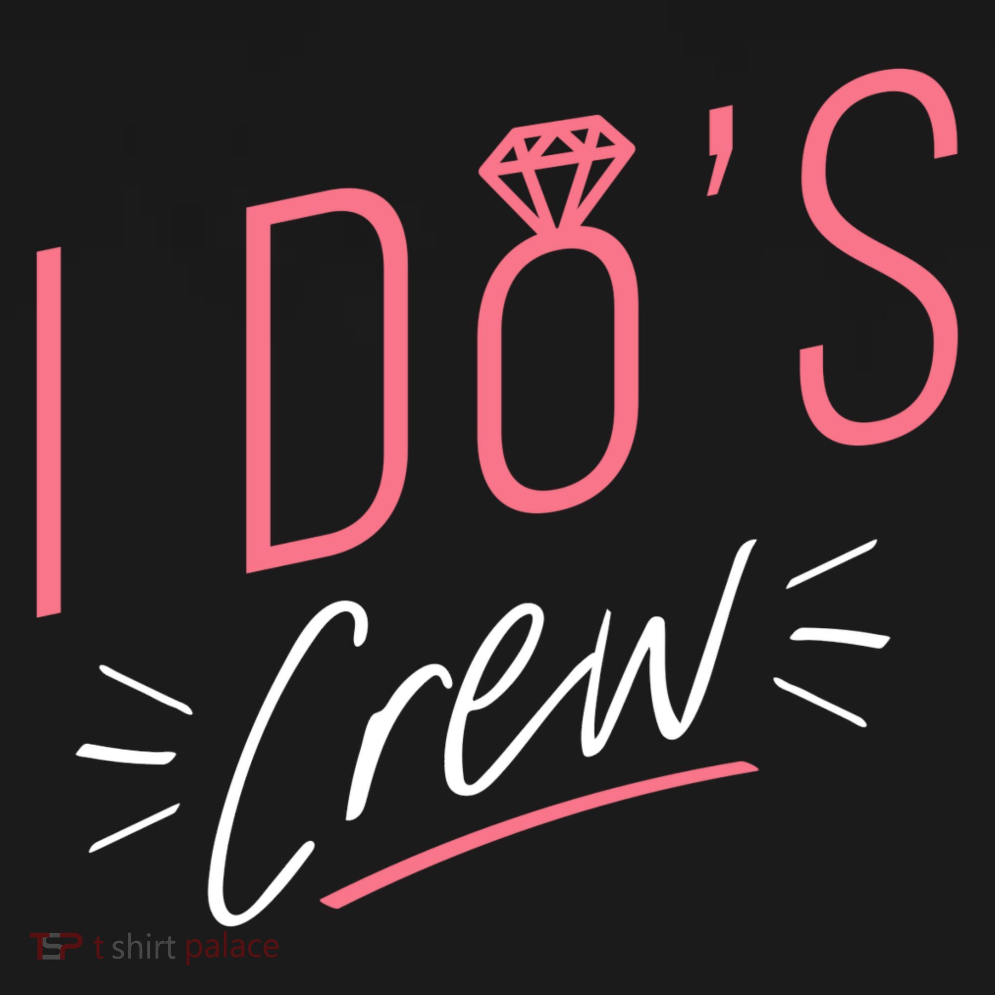 I Do's Crew Bridal Polo