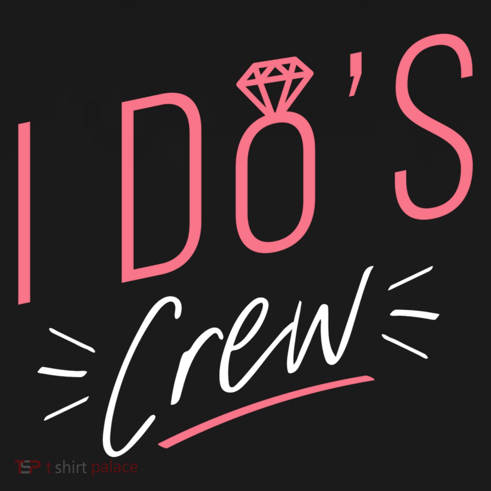 I Do's Crew Bridal Ornament