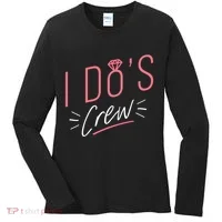 I Do's Crew Bridal Women's Long Sleeve Shirt thumb 0