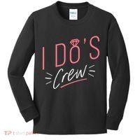 I Do's Crew Bridal Kids Long Sleeve Shirt thumb 0