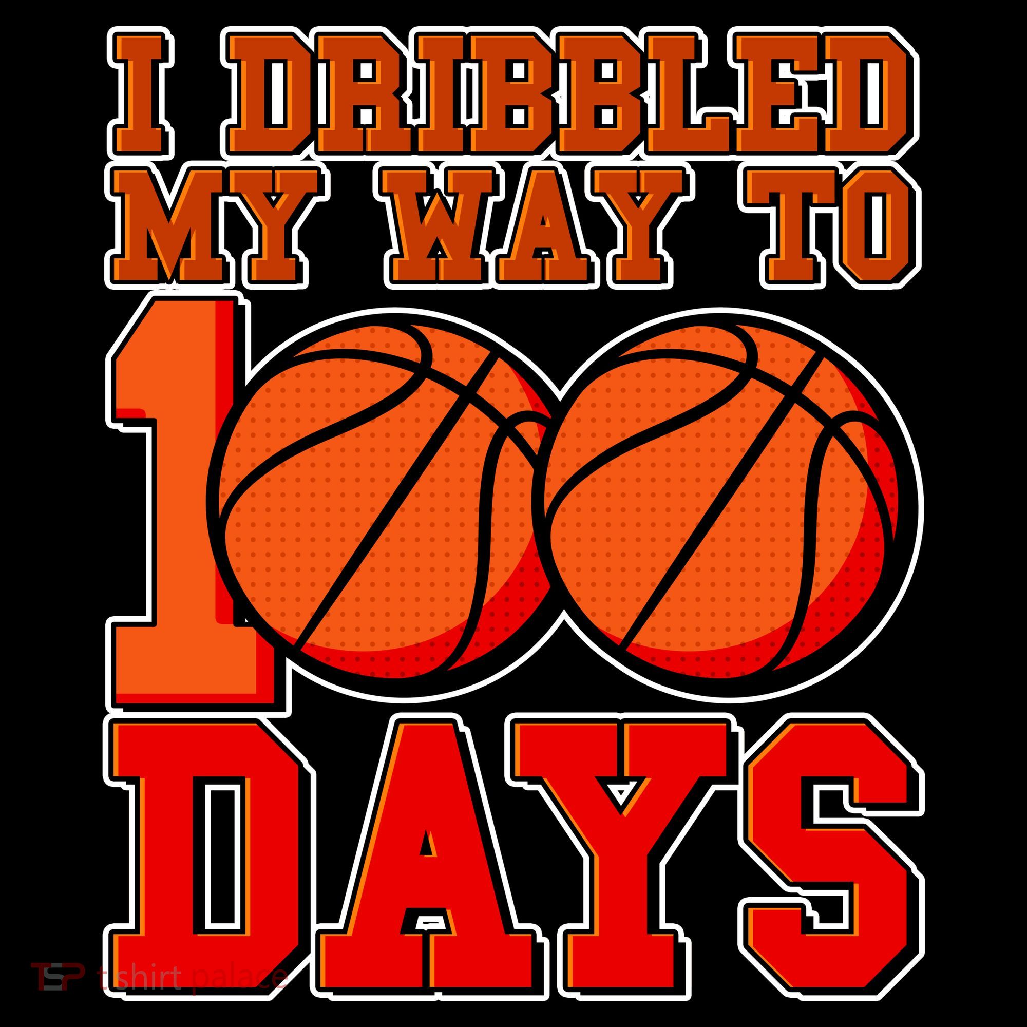 I Dribbled My Way To 100 Days Basketball Coffee Mug