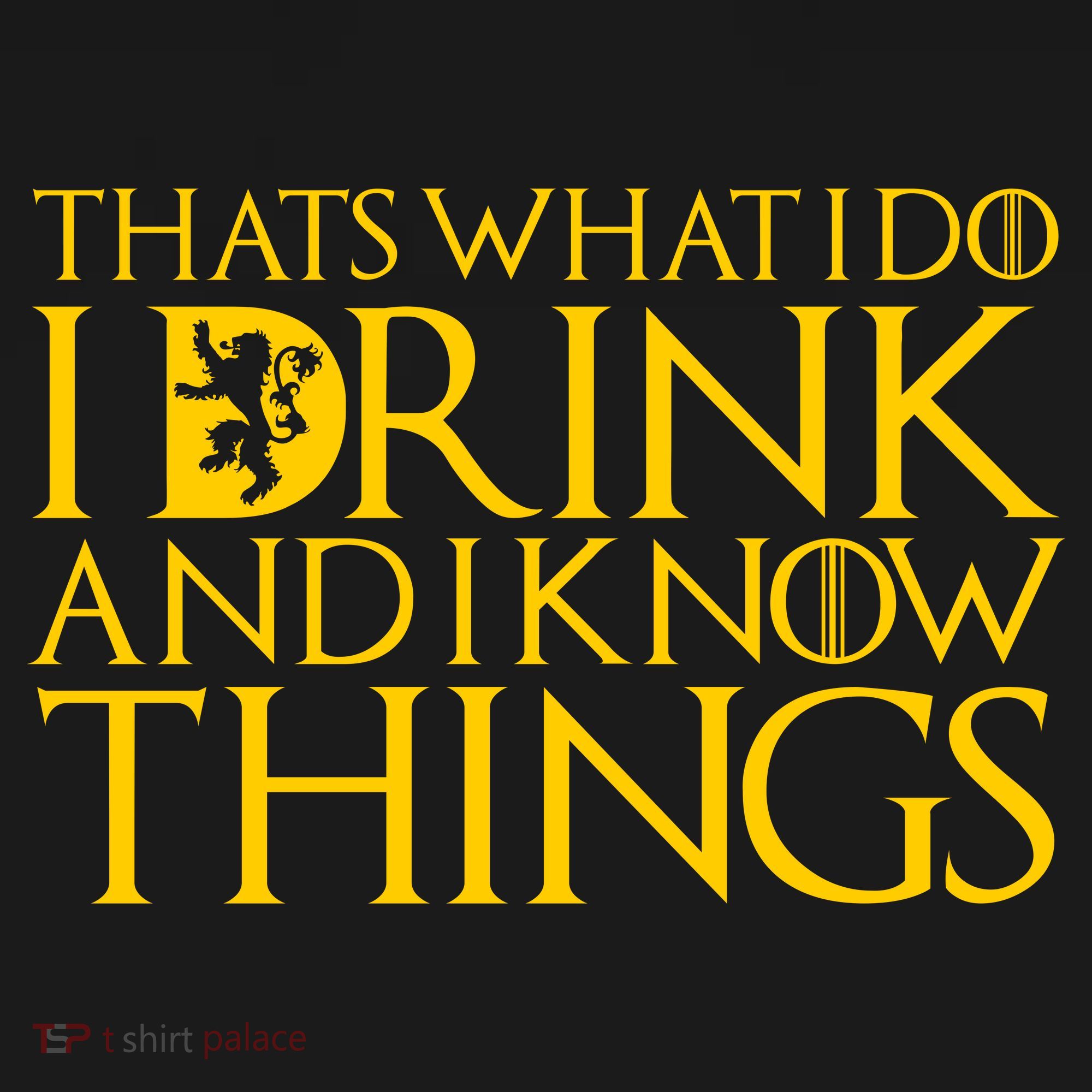 I Drink And Know Things Hoodie