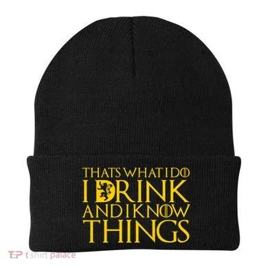 I Drink And Know Things Beanie