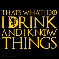 I Drink And Know Things Ornament thumb 1