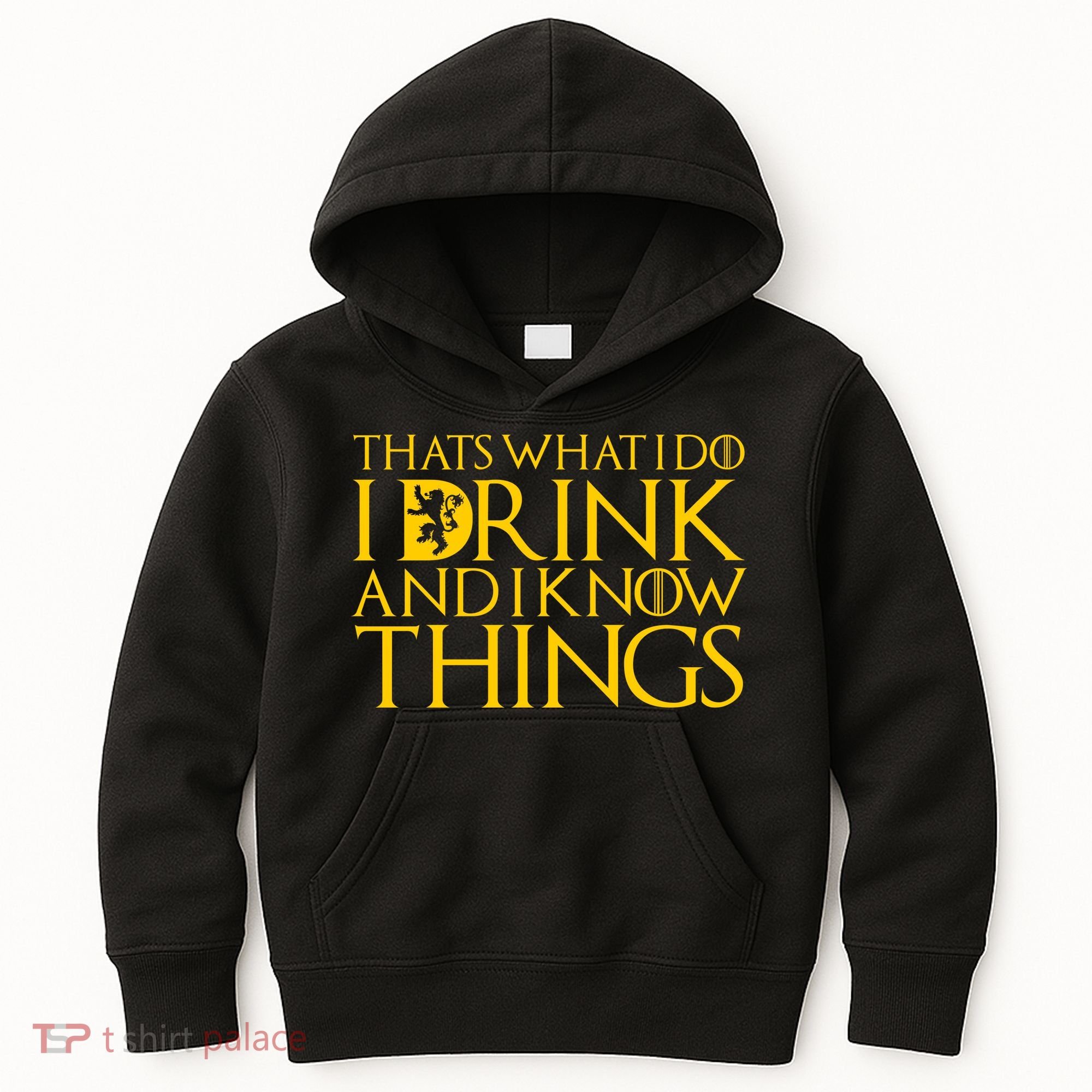 I Drink And Know Things Kids Hoodie