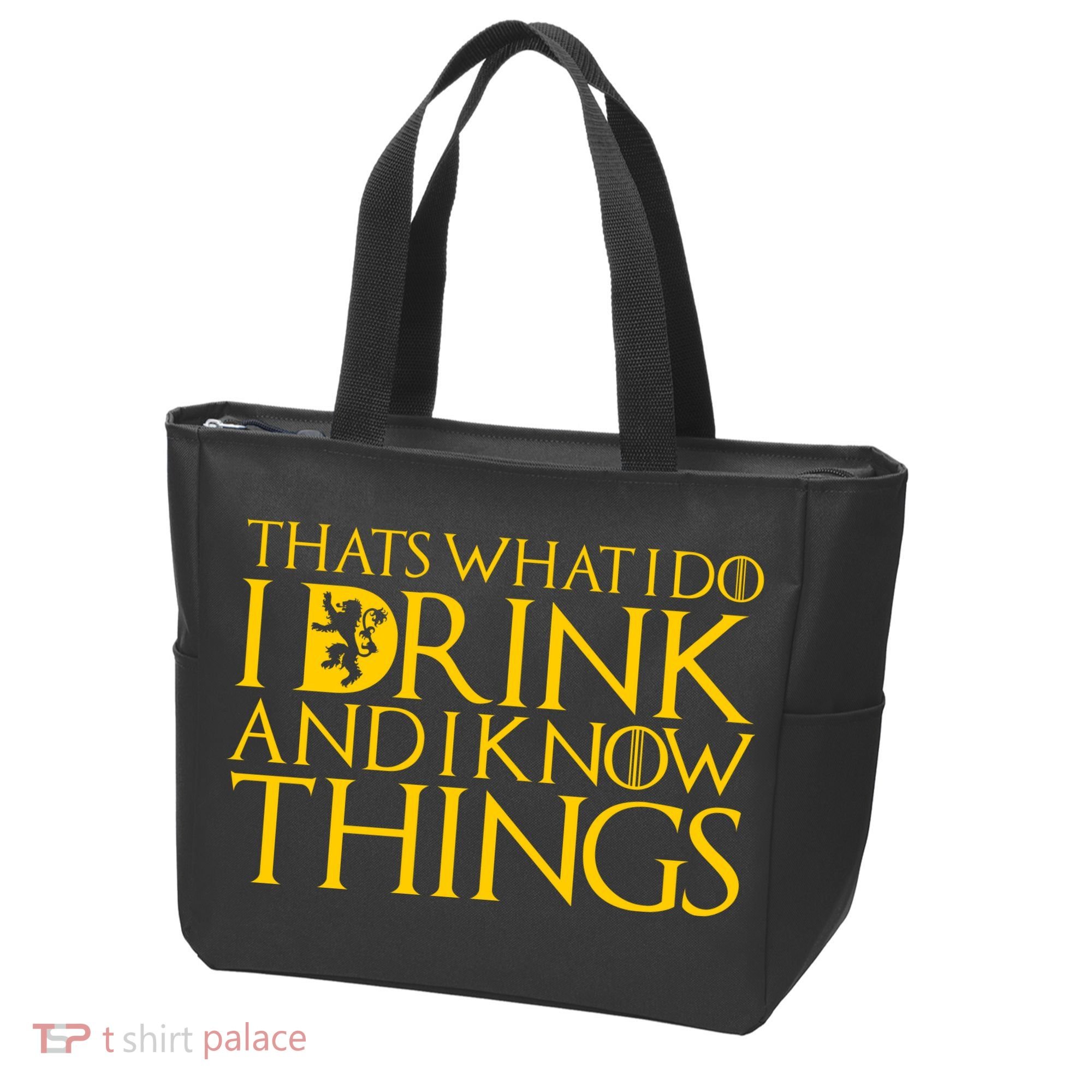 I Drink And Know Things Tote Bag