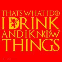 I Drink And Know Things Santa Hat thumb 1