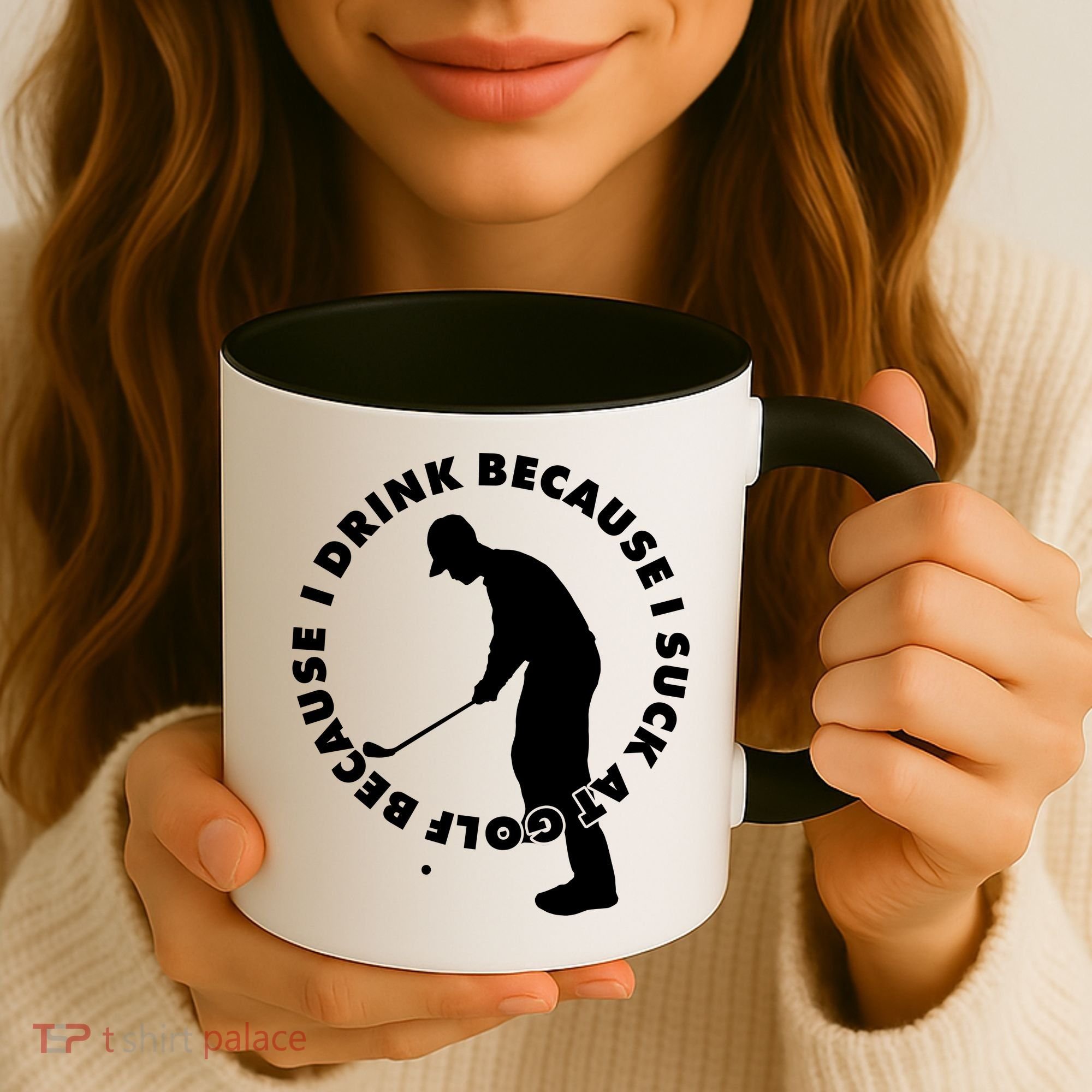 I Drink Because I Suck At Golf Coffee Mug