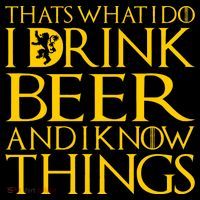 I Drink Beer And I Know Things Hoodie thumb 7