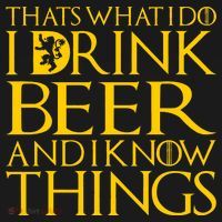 I Drink Beer And I Know Things Sweatshirt thumb 3