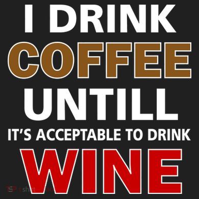 I Drink Coffee Until Wine Adult Drive Performance Visor