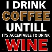 I Drink Coffee Until Wine Bucket Hat thumb 4