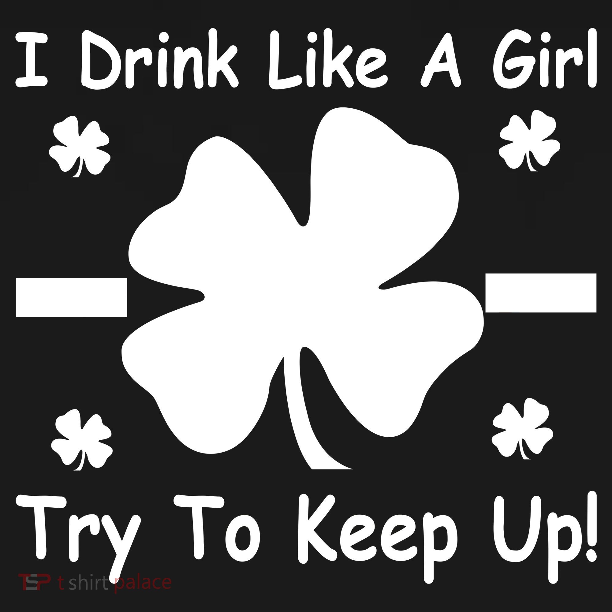 I Drink Like A Girl Try To Keep Up USA-Made Doggie Bandana