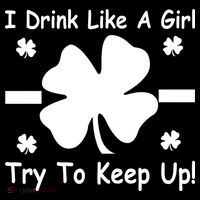 I Drink Like A Girl Try To Keep Up Women's Tank Top thumb 5