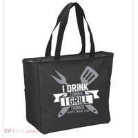 I Drink Thinks Grill Things That's What I Do Tote Bag thumb 2