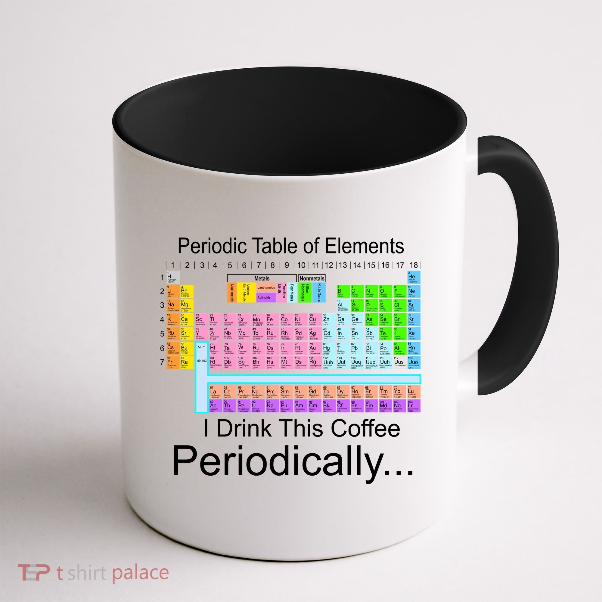 I Drink This Coffee Periodically Mug - Periodic Table of Elements Coffee Mug