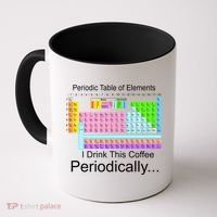 I Drink This Coffee Periodically Mug - Periodic Table of Elements Coffee Mug thumb 0