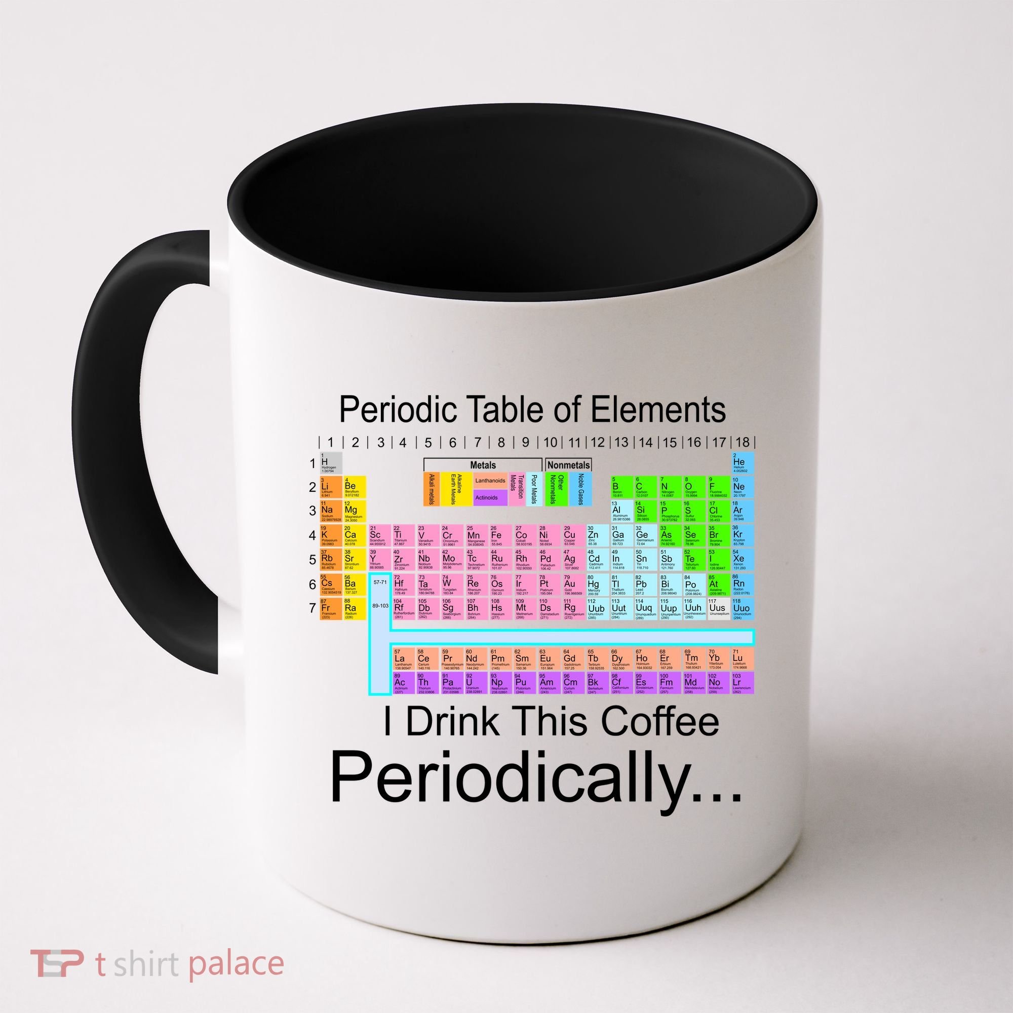I Drink This Coffee Periodically Mug - Periodic Table of Elements Coffee Mug