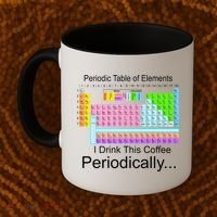 I Drink This Coffee Periodically Mug - Periodic Table of Elements Coffee Mug thumb 2
