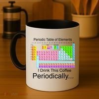 I Drink This Coffee Periodically Mug - Periodic Table of Elements Coffee Mug thumb 4