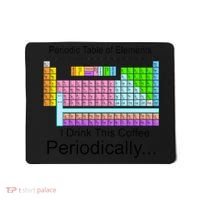 I Drink This Coffee Periodically Mug - Periodic Table of Elements Mousepad thumb 0