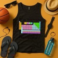 I Drink This Coffee Periodically Mug - Periodic Table of Elements Tank Top thumb 4