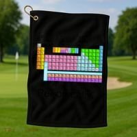 I Drink This Coffee Periodically Mug - Periodic Table of Elements Golf Towel thumb 1