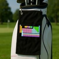 I Drink This Coffee Periodically Mug - Periodic Table of Elements Golf Towel thumb 2