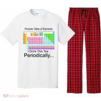 I Drink This Tea Periodically Periodic Table of Elements Pajama Set thumb 0