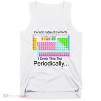 I Drink This Tea Periodically Periodic Table of Elements Tank Top thumb 0