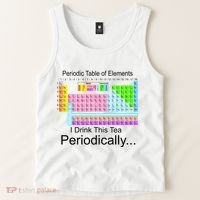 I Drink This Tea Periodically Periodic Table of Elements Tank Top thumb 2
