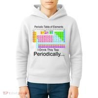 I Drink This Tea Periodically Periodic Table of Elements Kids Hoodie thumb 4