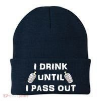 I Drink Until I Pass Out Beanie thumb 0