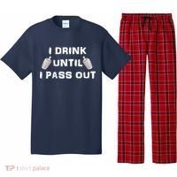 I Drink Until I Pass Out Pajama Set thumb 0
