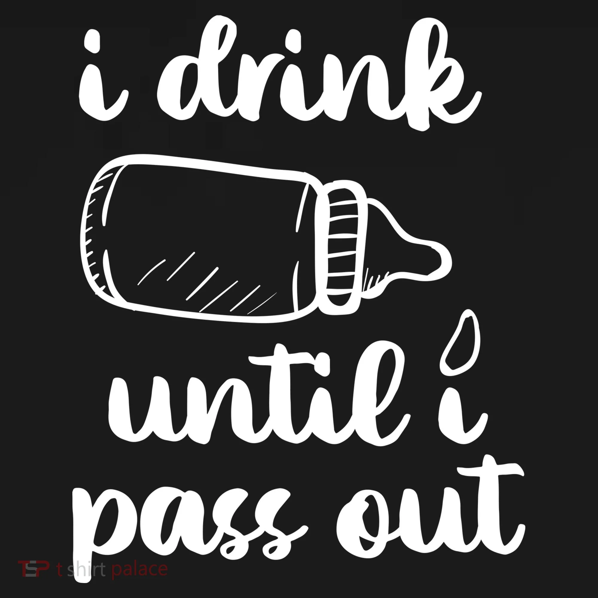 I Drink Until I Pass Out Funny Cute Doggie Tank