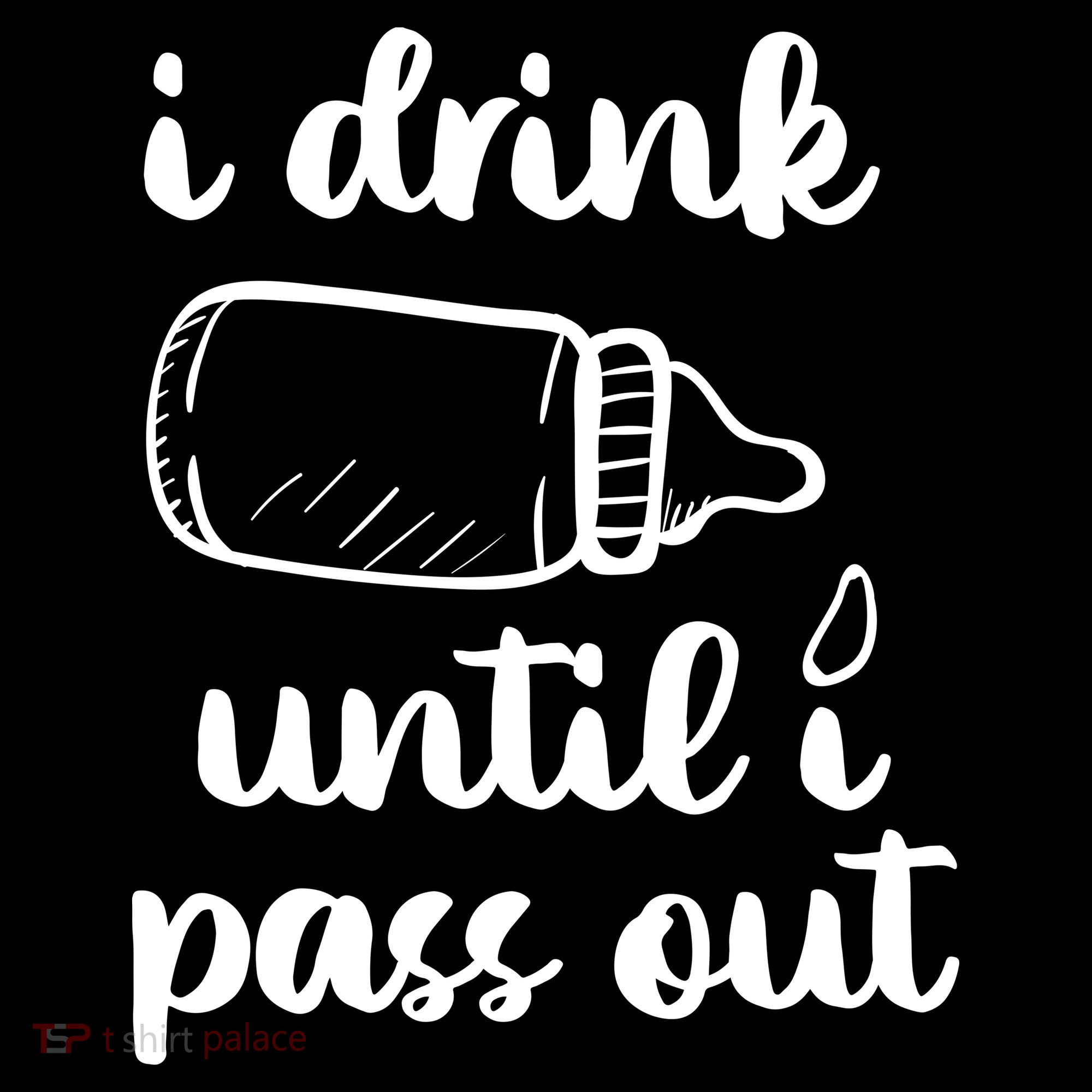 I Drink Until I Pass Out Funny Cute Bucket Hat