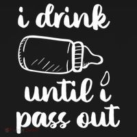 I Drink Until I Pass Out Funny Cute Women's Hoodie thumb 2