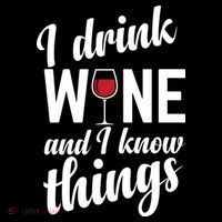 I Drink Wine And I Know Things Women's Tank Top thumb 5