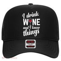 I Drink Wine And I Know Things Hat thumb 0