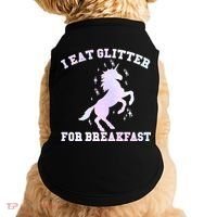 I Eat Glitter For Breakfast Doggie Tank thumb 0