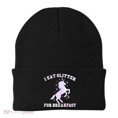 I Eat Glitter For Breakfast Beanie
