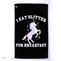 I Eat Glitter For Breakfast Golf Towel thumb 0